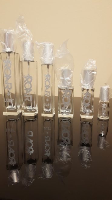 Roar Fragrance Empty Bottles