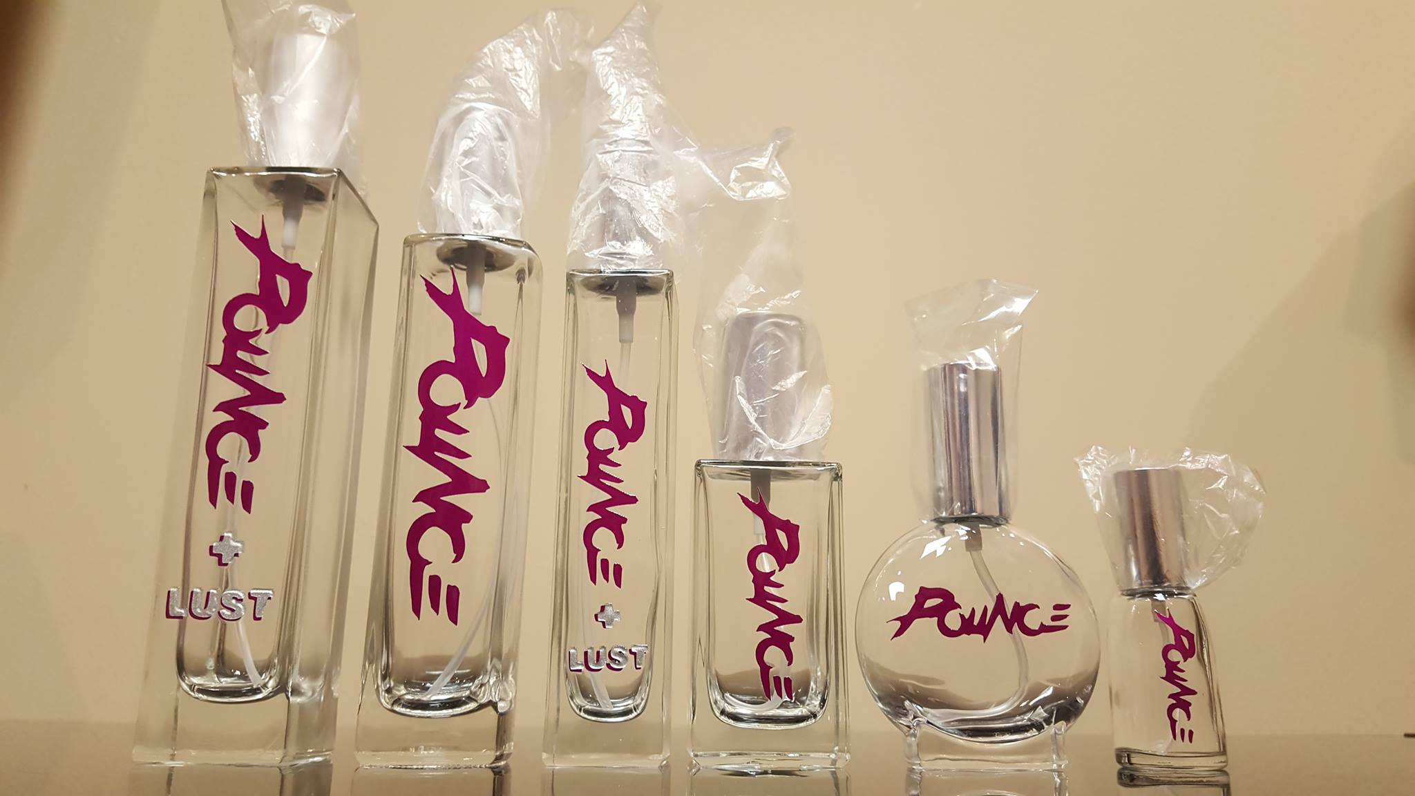 Pounce Fragrance Bottle Line Up