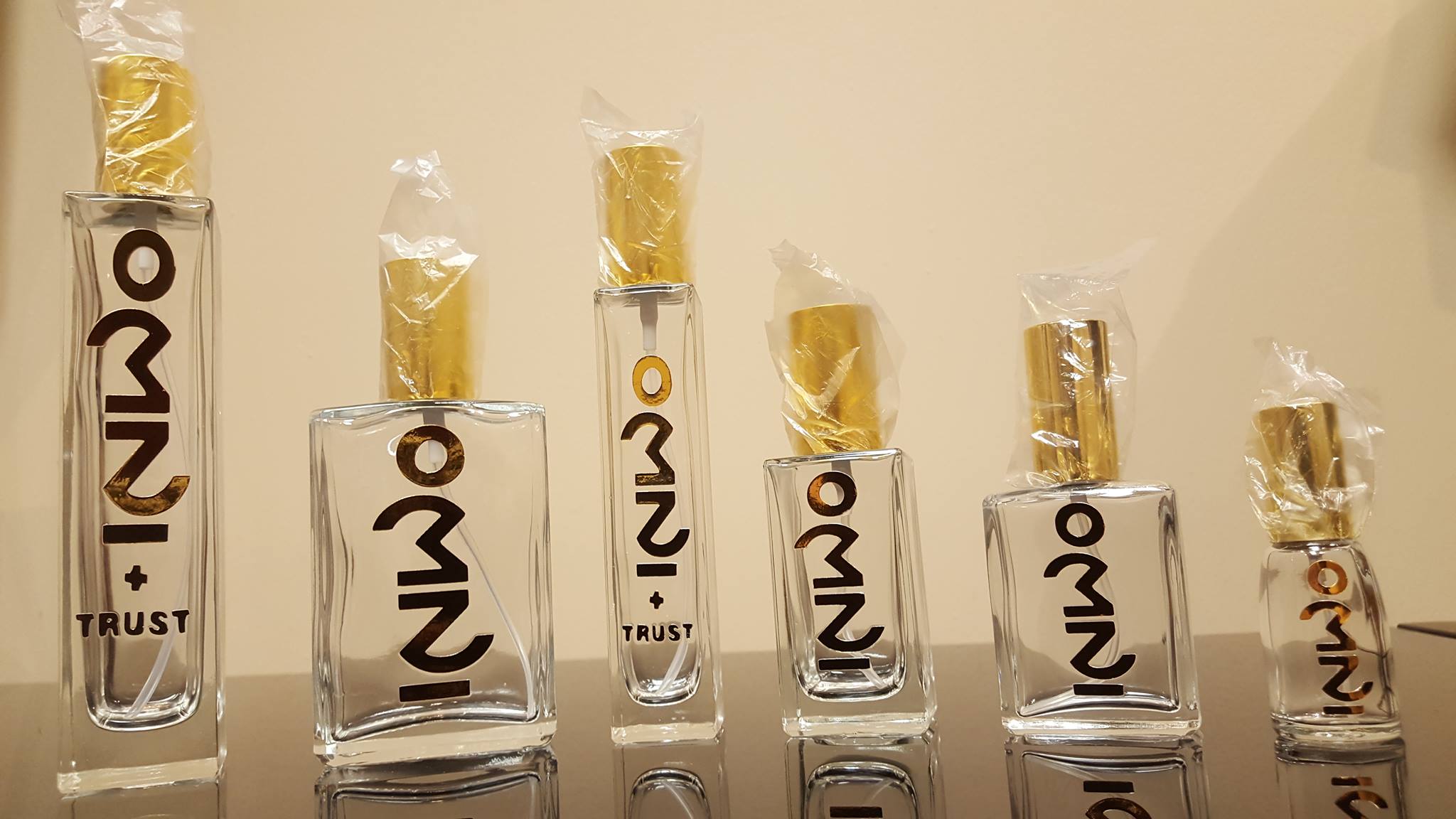 Omni Fragrance Bottle Line up